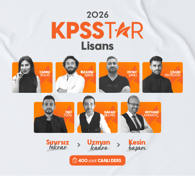 KPSS / GYGK Lisans Genel Yetenek Genel Kültür
