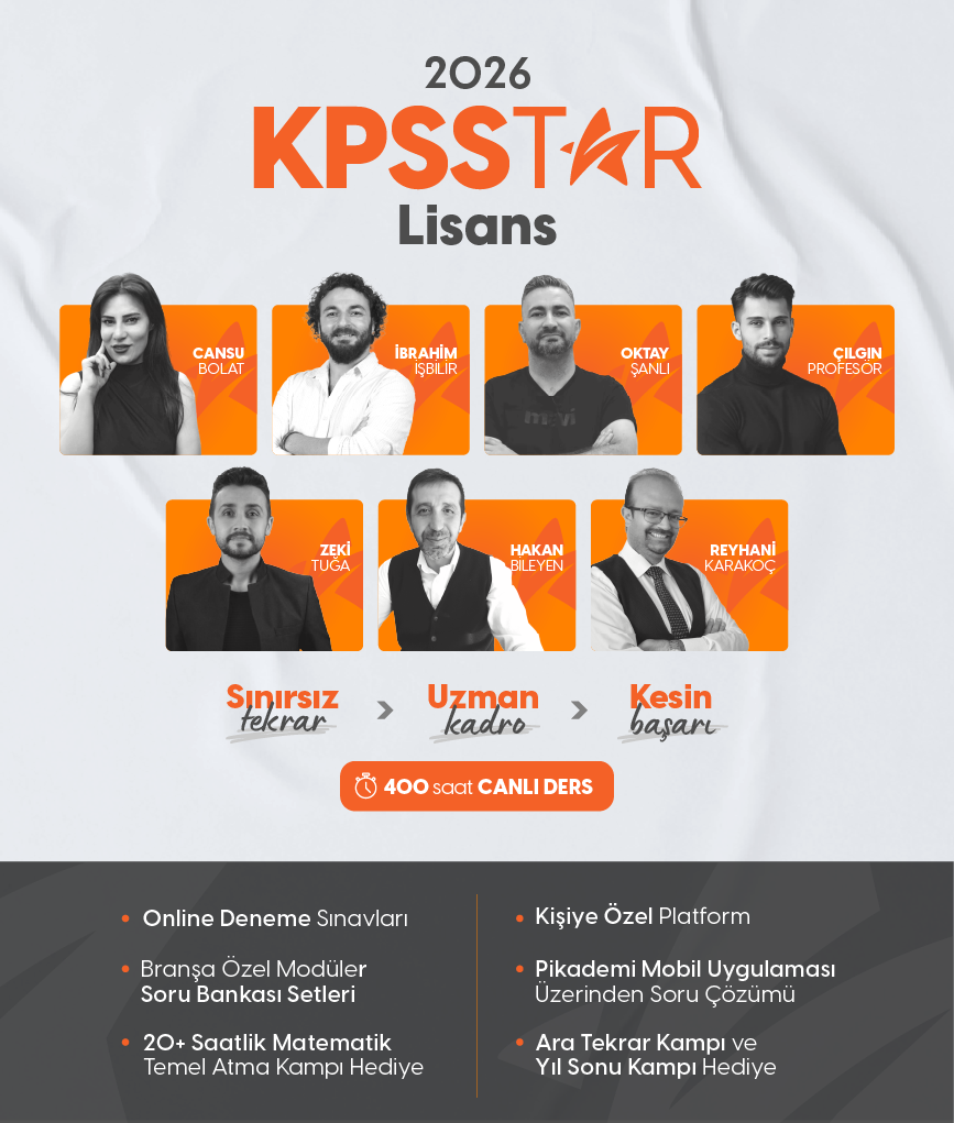 KPSS / Genel Yetenek Genel Kültür Lisans