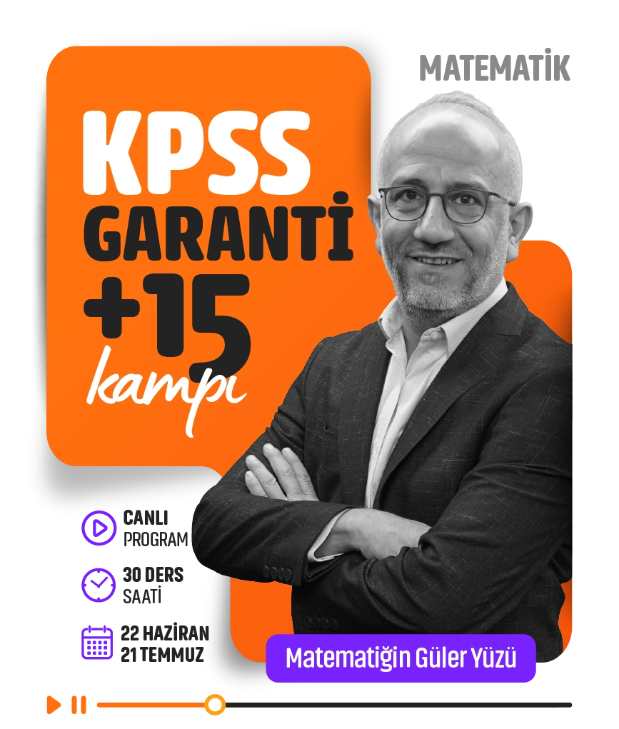 KPSS Matematik Garanti +15 Net Kampı