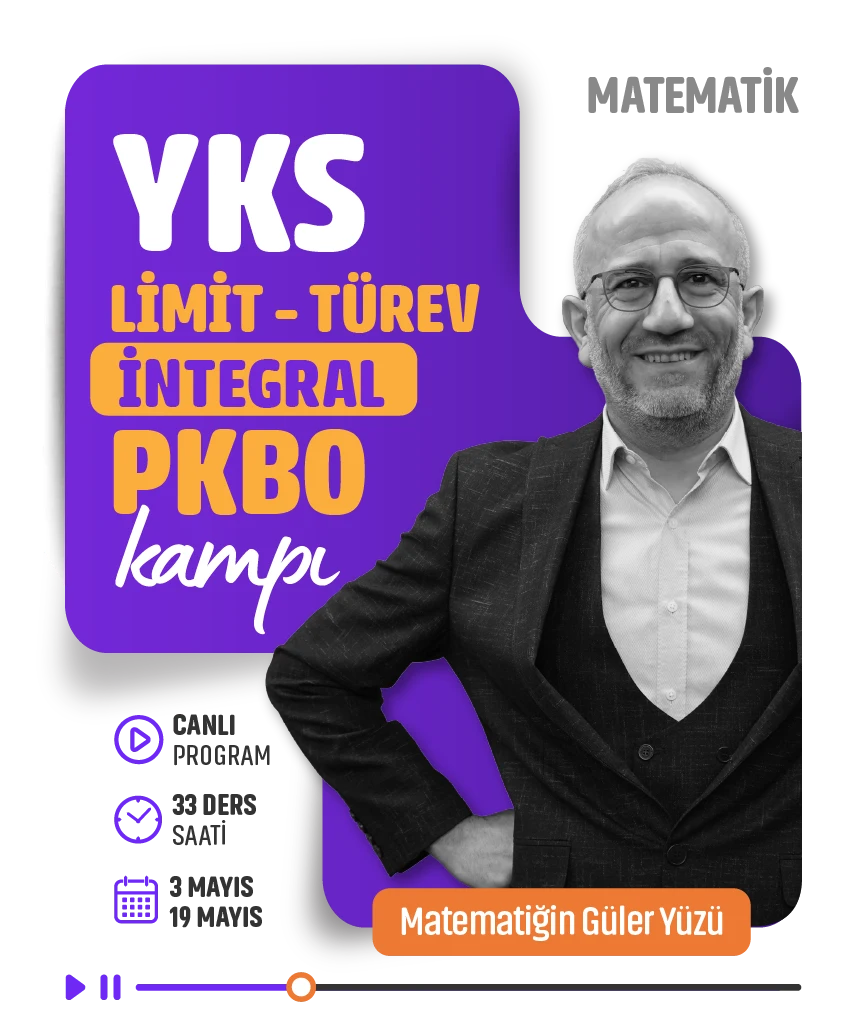 Limit - Türev - İntegral & PKBO Kampı