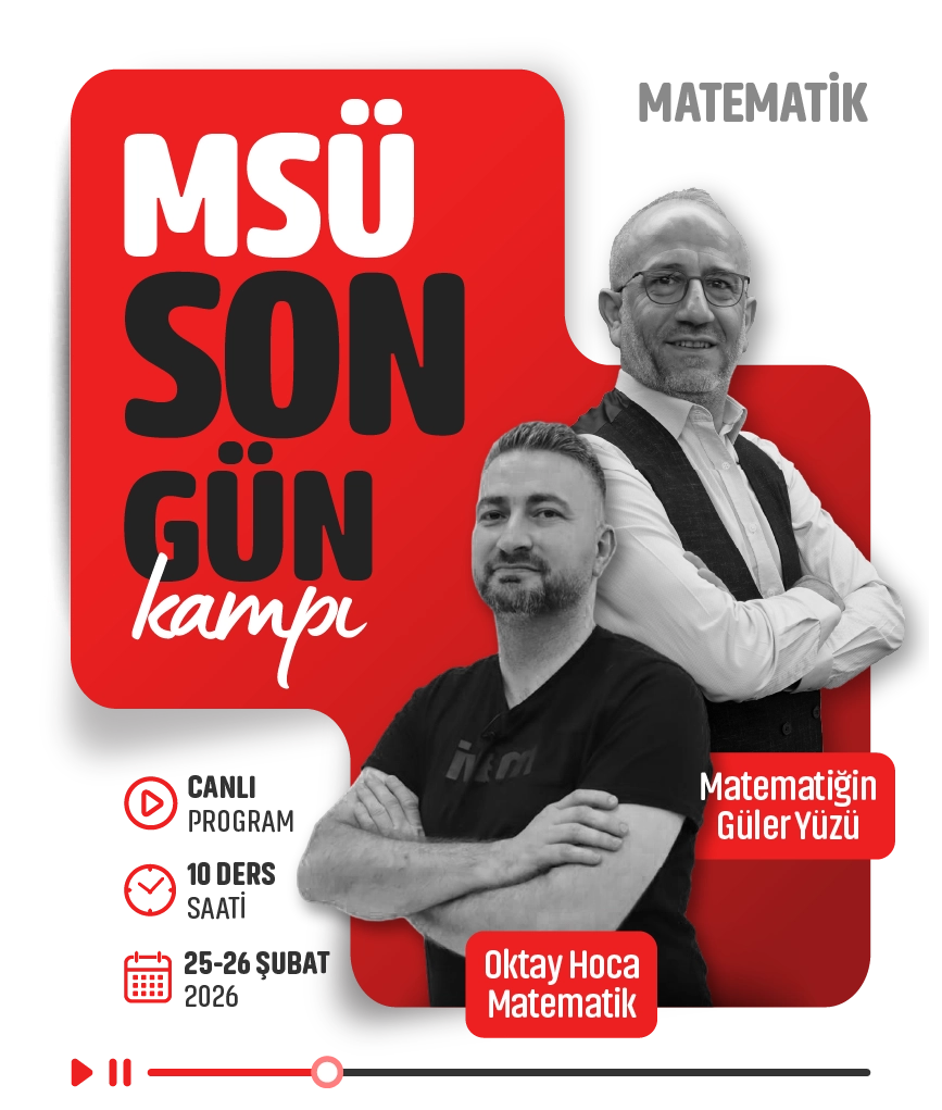 MSÜ Son Gün Matematik Kampı