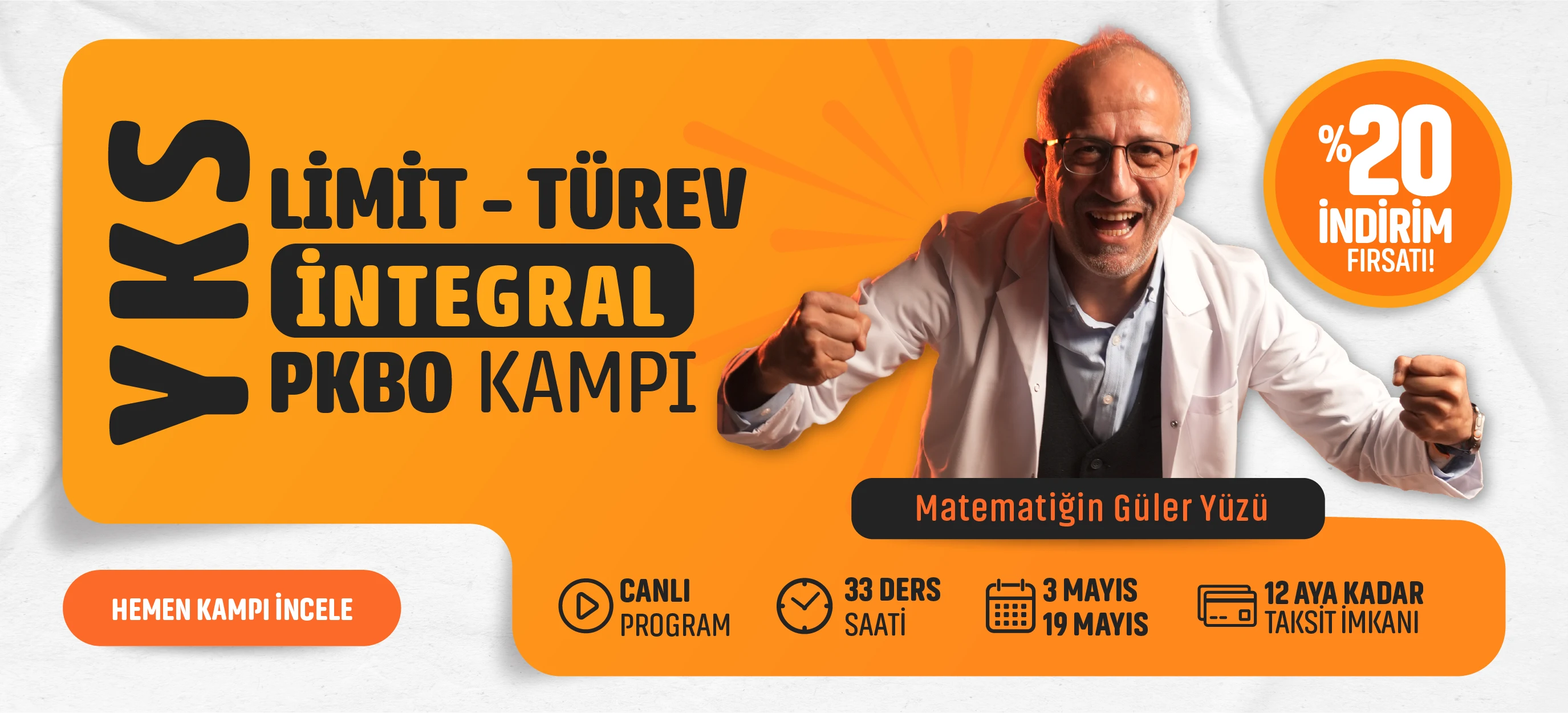 Limit - Türev - İntegral & PKBO Kampı
